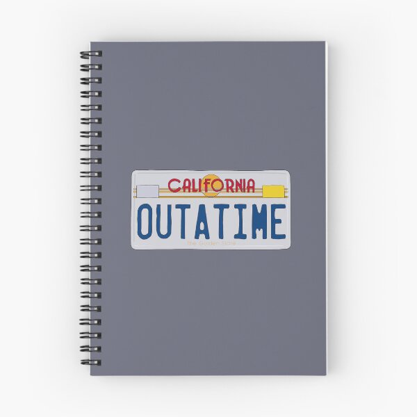 Item preview, OUTATIME Licence Plate designed and sold by thebcarts.