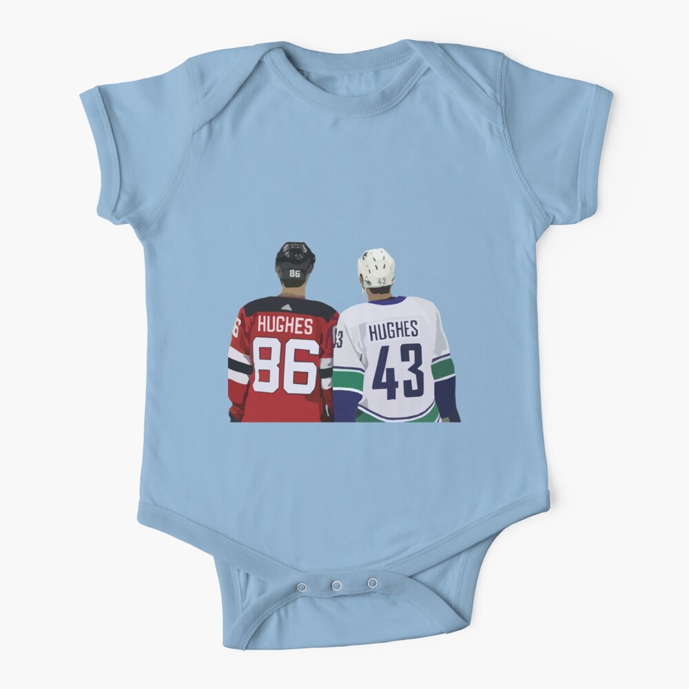 Jack Hughes Jersey  Baby One-Piece for Sale by OurBoudoirs