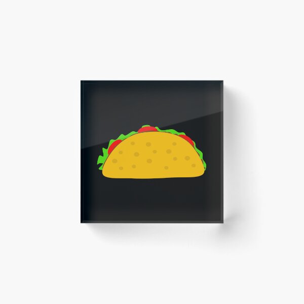 Item preview, Hard Shell Beef Lettuce Tomato Taco designed and sold by toddbrooney.