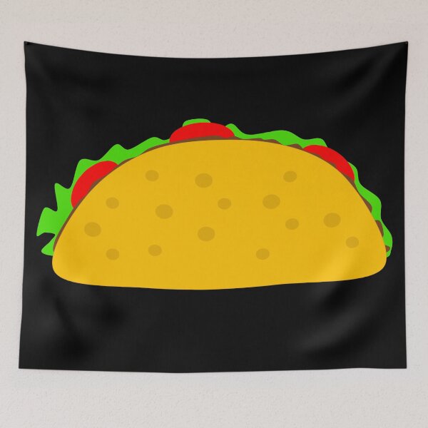 Item preview, Hard Shell Beef Lettuce Tomato Taco designed and sold by toddbrooney.