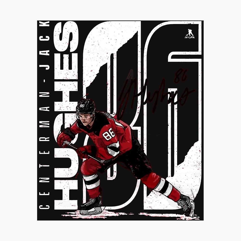 Jack Hughes Sticker for Sale by SimpleButter
