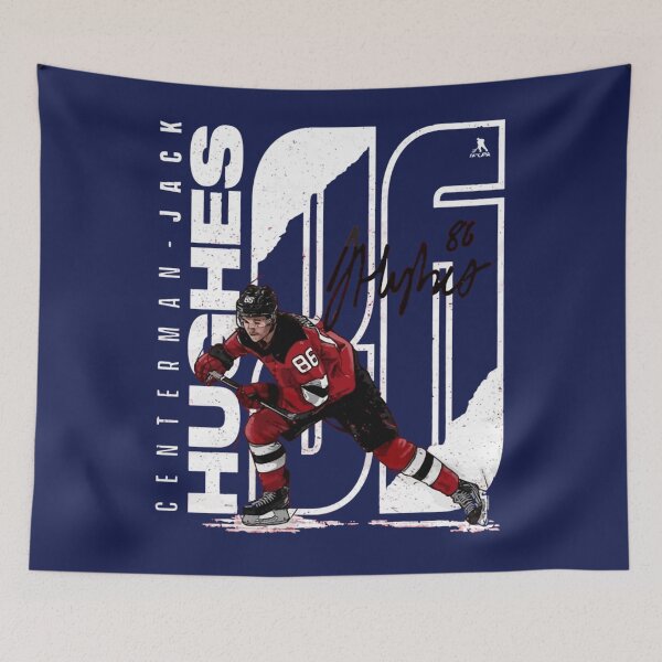 Item preview, Jack Hughes New Jersey Hockey   designed and sold by OurBoudoirs.
