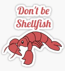 Shellfish Lobster Sticker