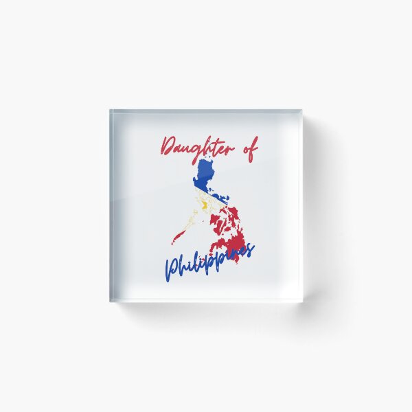 Item preview, Daughter of Philippines Map Flag designed and sold by NovawayDirect.