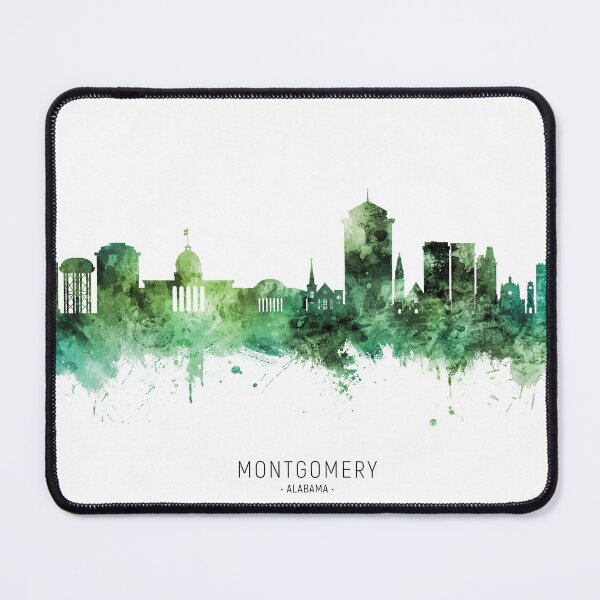 Item preview, Montgomery Alabama Skyline designed and sold by ArtPrints.
