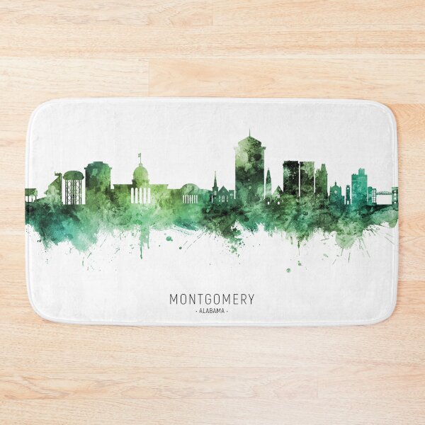 Item preview, Montgomery Alabama Skyline designed and sold by ArtPrints.