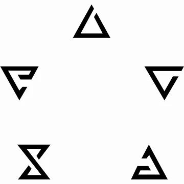 Artwork thumbnail, Minimalist Witcher Signs by RGoRebel