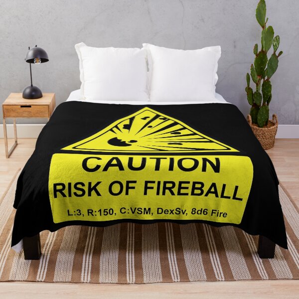 Artikelvorschau, Vorsicht Feuerballgefahr entworfen und verkauft von silassaavedra.