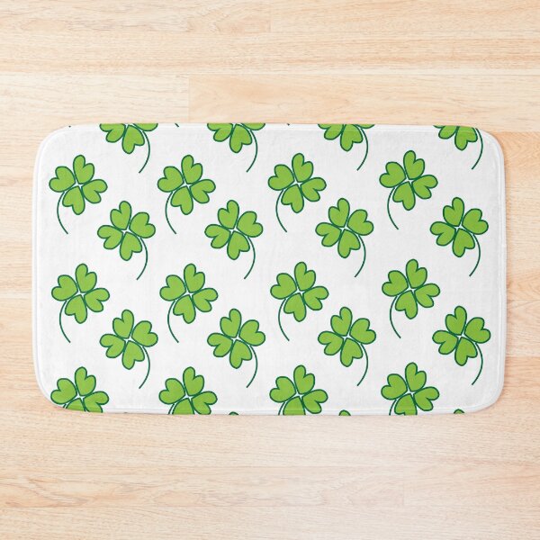 Item preview, 4 Leaf Clover Seamless Pattern designed and sold by Nisha Prabhu.