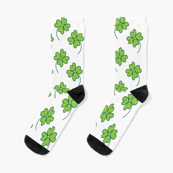 Item preview, 4 Leaf Clover Seamless Pattern designed and sold by Nisha Prabhu.