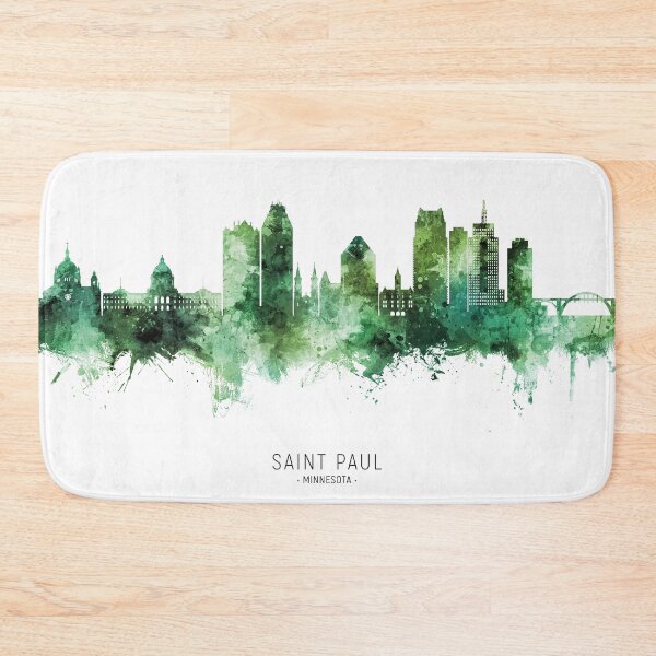 Item preview, Saint Paul Minnesota Skyline designed and sold by ArtPrints.
