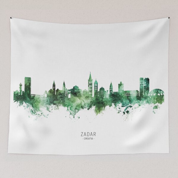 Item preview, Zadar Croatia Skyline designed and sold by ArtPrints.