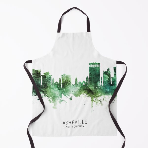 Item preview, Asheville North Carolina Skyline designed and sold by ArtPrints.