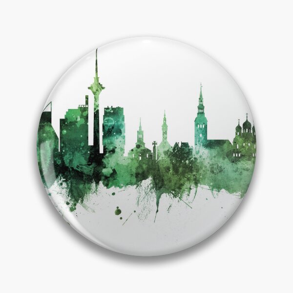 Item preview, Tallinn Estonia Skyline designed and sold by ArtPrints.