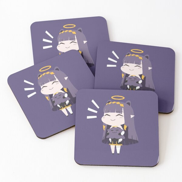 Item preview, Cute Ina with takodachi || Anime girl  designed and sold by AszaAri.