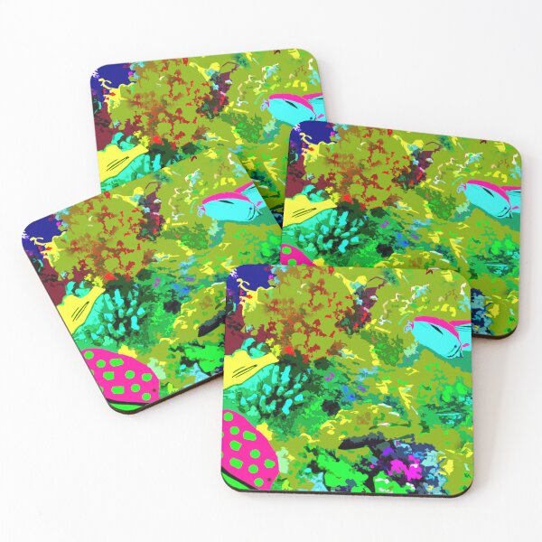 Item preview, Colorful Abstract Aquarium Fish designed and sold by Carlo Varo.