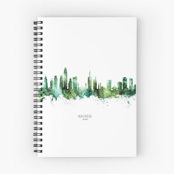 Item preview, Nairobi Kenya Skyline designed and sold by ArtPrints.