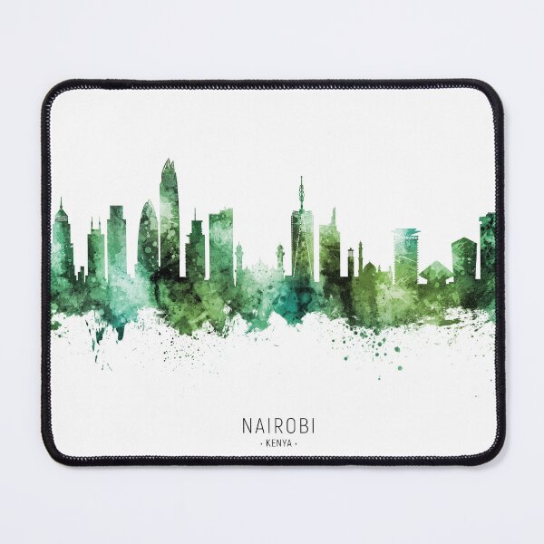 Item preview, Nairobi Kenya Skyline designed and sold by ArtPrints.