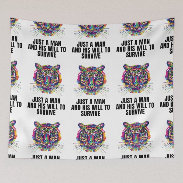 Item preview, Tiger , El Tiger , Just a man and his will to survive designed and sold by ChristinaUrban.