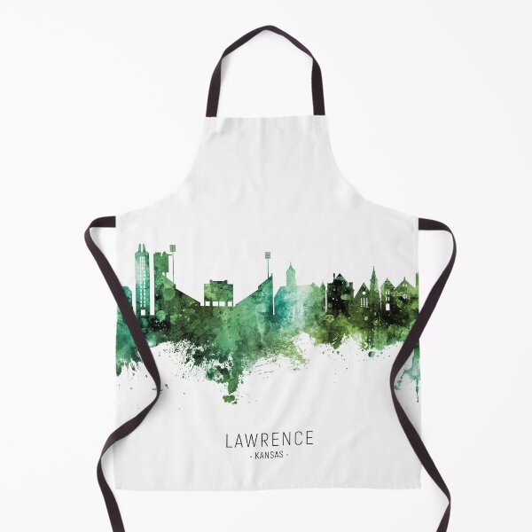 Item preview, Lawrence Kansas Skyline designed and sold by ArtPrints.