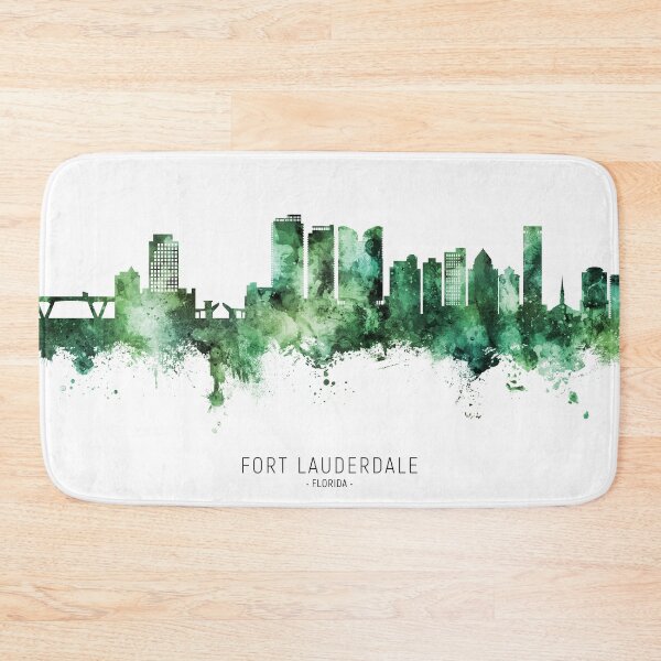 Item preview, Fort Lauderdale Florida Skyline designed and sold by ArtPrints.