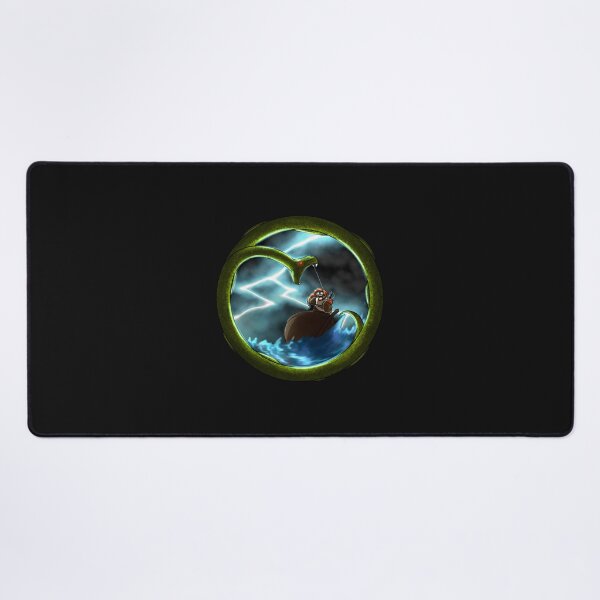 Item preview, Thor vs Jormungandr Sticker designed and sold by ChristinaUrban.