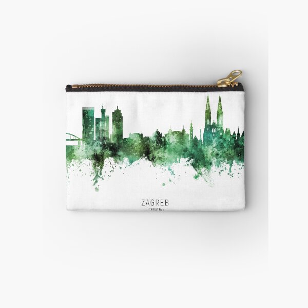 Item preview, Zagreb Croatia Skyline designed and sold by ArtPrints.