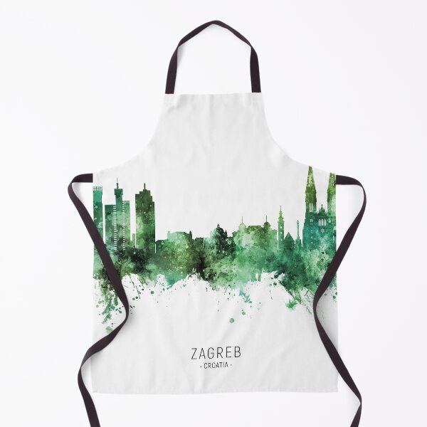 Item preview, Zagreb Croatia Skyline designed and sold by ArtPrints.