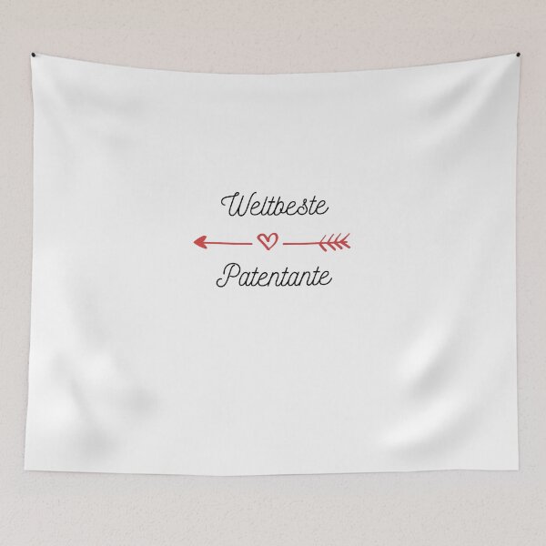 Item preview, World's best godmother Arrow with heart designed and sold by JanooFactory.