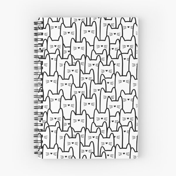 Item preview, Cats outline pattern designed and sold by SolArt88.