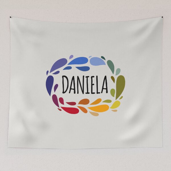 Item preview, Daniela Name Cute Colorful Gift Named Daniela designed and sold by kindxinn.