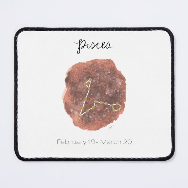 Item preview, Pisces Constellation Art designed and sold by Justine Miller.