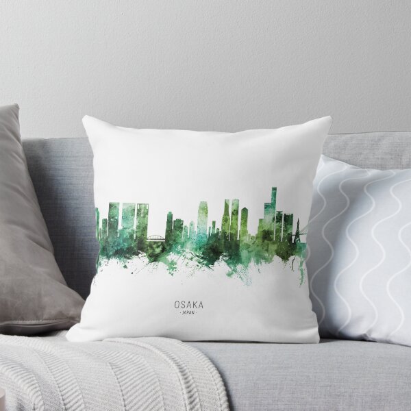 Artikelvorschau, Osaka Japan Skyline entworfen und verkauft von ArtPrints.