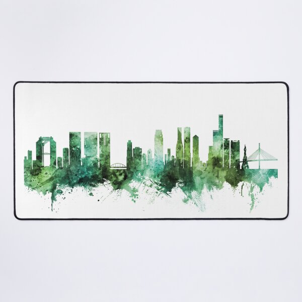 Item preview, Osaka Japan Skyline designed and sold by ArtPrints.