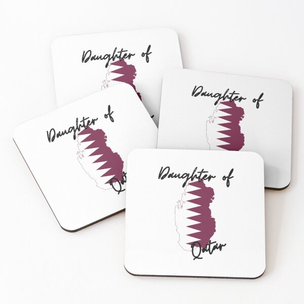 Item preview, Daughter of Qatar Map Flag designed and sold by NovawayDirect.