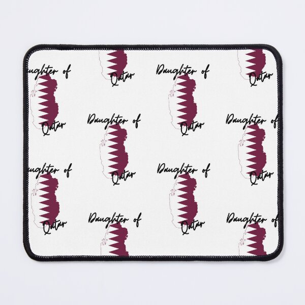 Item preview, Daughter of Qatar Map Flag designed and sold by NovawayDirect.