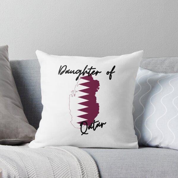 Item preview, Daughter of Qatar Map Flag designed and sold by NovawayDirect.