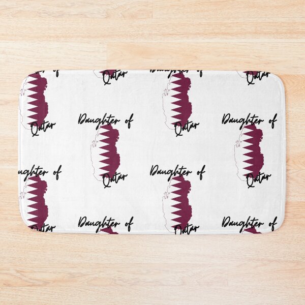 Item preview, Daughter of Qatar Map Flag designed and sold by NovawayDirect.