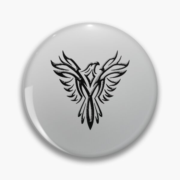 Item preview, Phoenix, Phenix, Bird, Rising from the flames, Legend, Mythology, Black.   designed and sold by ArrowsAndApple.