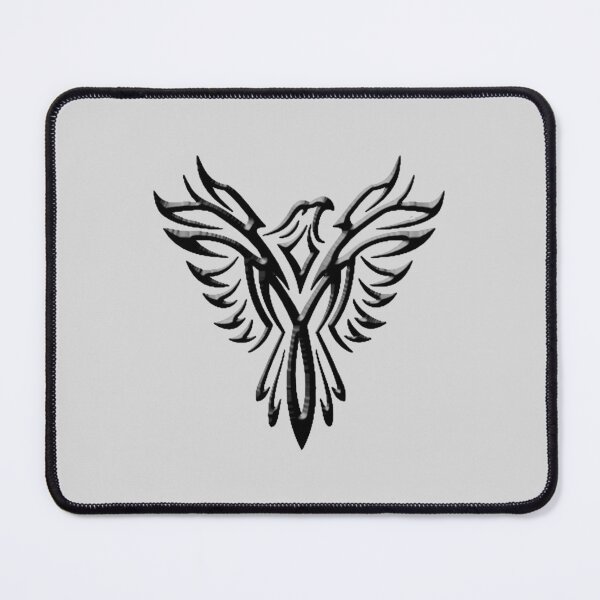 Item preview, Phoenix, Phenix, Bird, Rising from the flames, Legend, Mythology, Black.   designed and sold by ArrowsAndApple.
