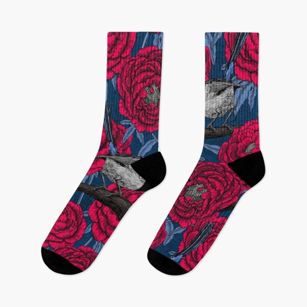 Item preview, Wrens in the peonies designed and sold by Katerina Mitkova Kirilova.