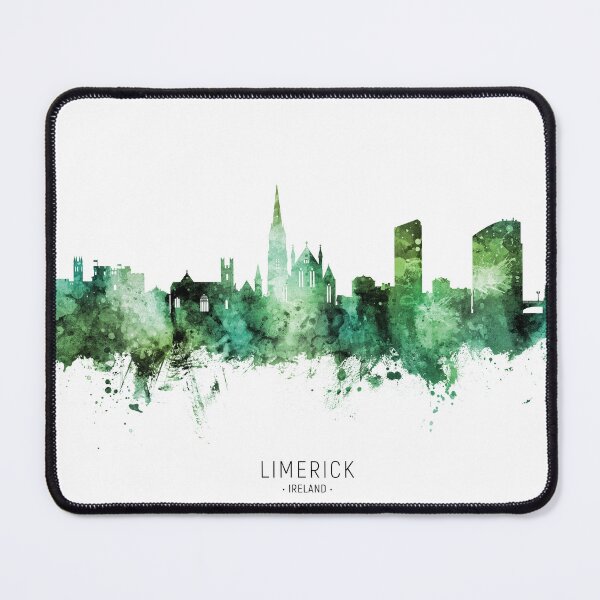 Item preview, Limerick Ireland Skyline designed and sold by ArtPrints.