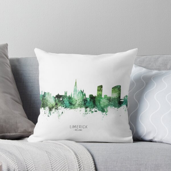 Item preview, Limerick Ireland Skyline designed and sold by ArtPrints.