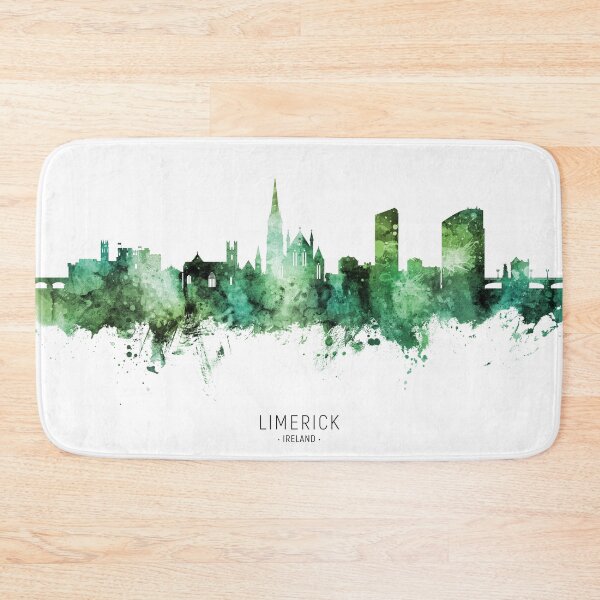 Item preview, Limerick Ireland Skyline designed and sold by ArtPrints.