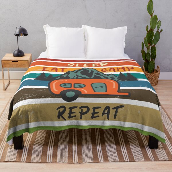 Item preview, Eat sleep camp Repeat designed and sold by BeilMaro.