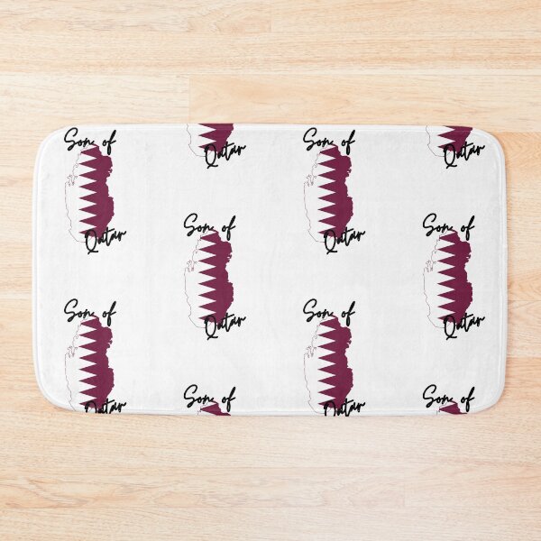 Item preview, Son of Qatar Map Flag designed and sold by NovawayDirect.