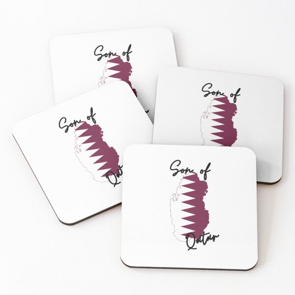 Item preview, Son of Qatar Map Flag designed and sold by NovawayDirect.