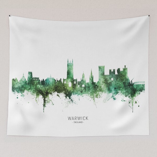 Item preview, Warwick England Skyline designed and sold by ArtPrints.