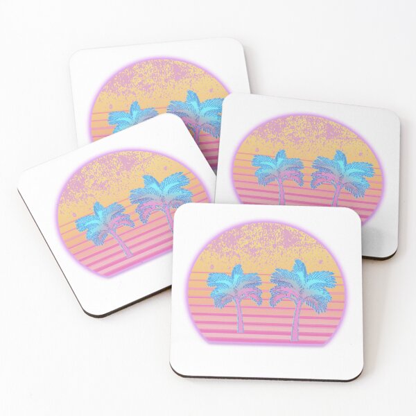 Item preview, Outrun sun and palm trees designed and sold by Holgerman1976.