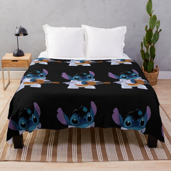 Lilo And Stitch Quiltblanket Gift For Fan, Lilo And Stitch Gene